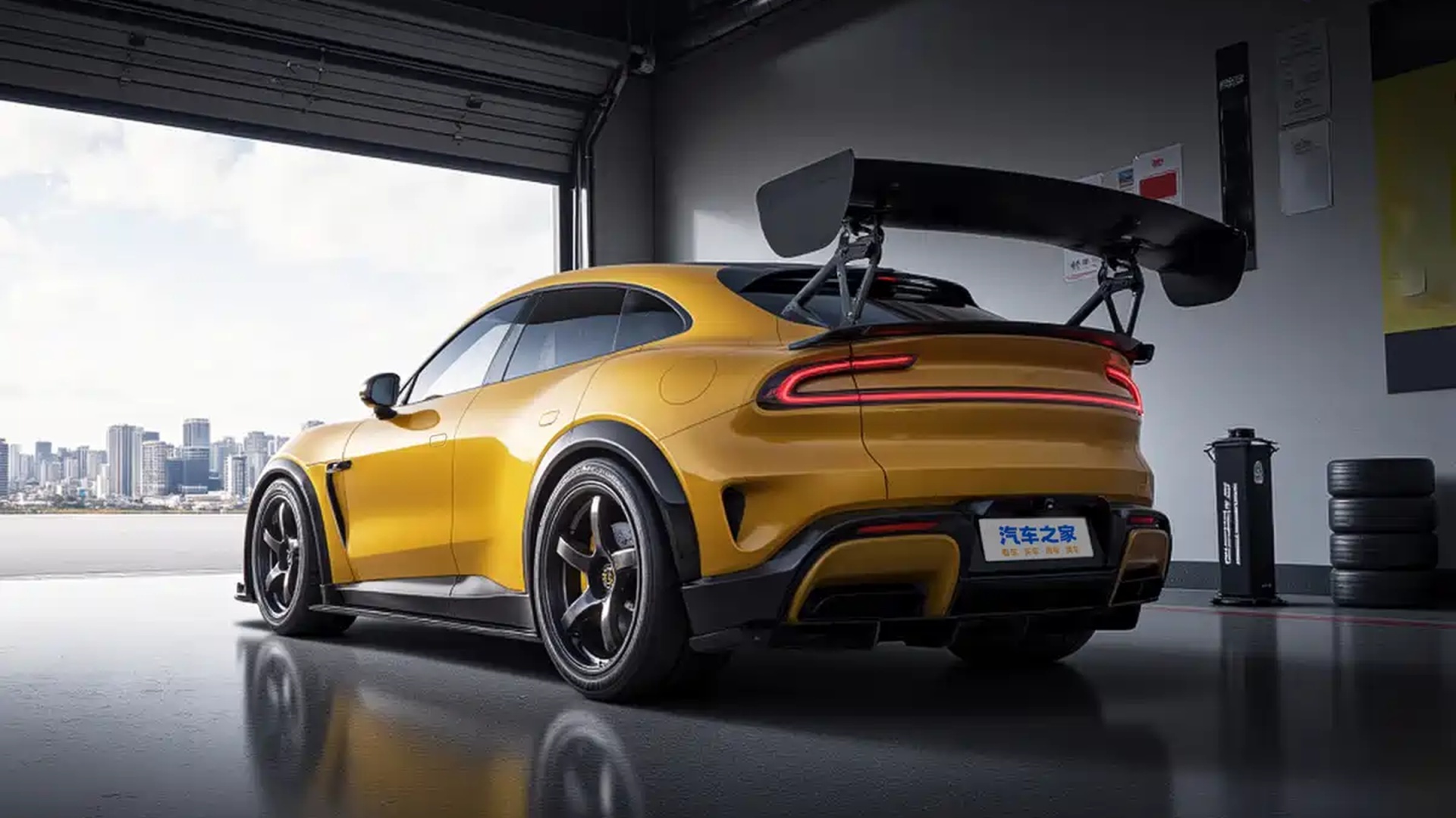 Neoficiální render Xiaomi YU7 GT založený na špionážních snímcích | Zdroj: Auto-home